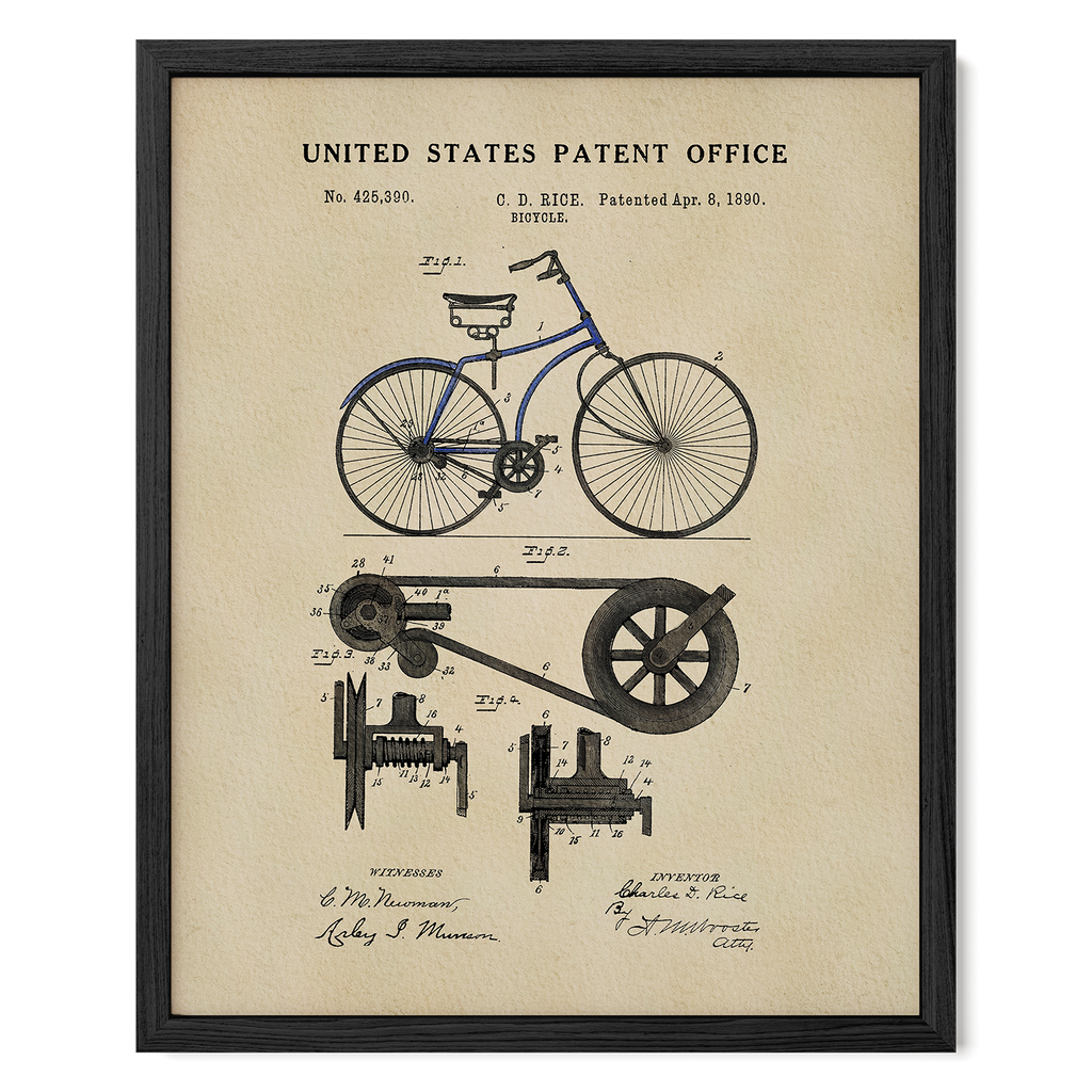 Blue Bicycle (1890)