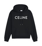 Celine Loose Hoodie Black