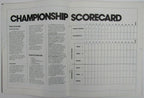 1974 Ali vs. Foreman World Boxing Title Championship Program 144735
