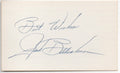 Lot of Six Jack Baldschun Phillies/Padres/Reds Signed 3x5 Index Cards 145393