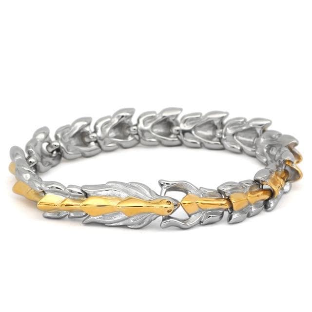 Vikings Jörmungandr Stainless Steel Bracelet