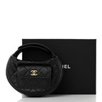 Chanel  Caviar Quilted Polly Pocket Pouch Hobo