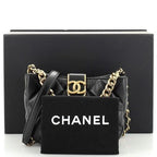 Chanel CC Chain Hobo Quilted Lambskin Small