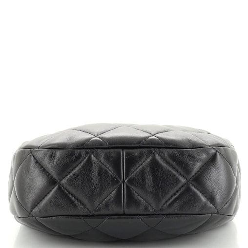 Chanel CC Chain Hobo Quilted Lambskin Small