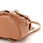 Chanel Shiny Caviar Quilted Small Duma Pockets Drawstring Backpack