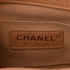 Chanel Shiny Caviar Quilted Small Duma Pockets Drawstring Backpack