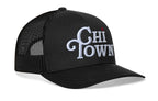 CHI-Town Trucker Hat  |  Chicago Script Snapback