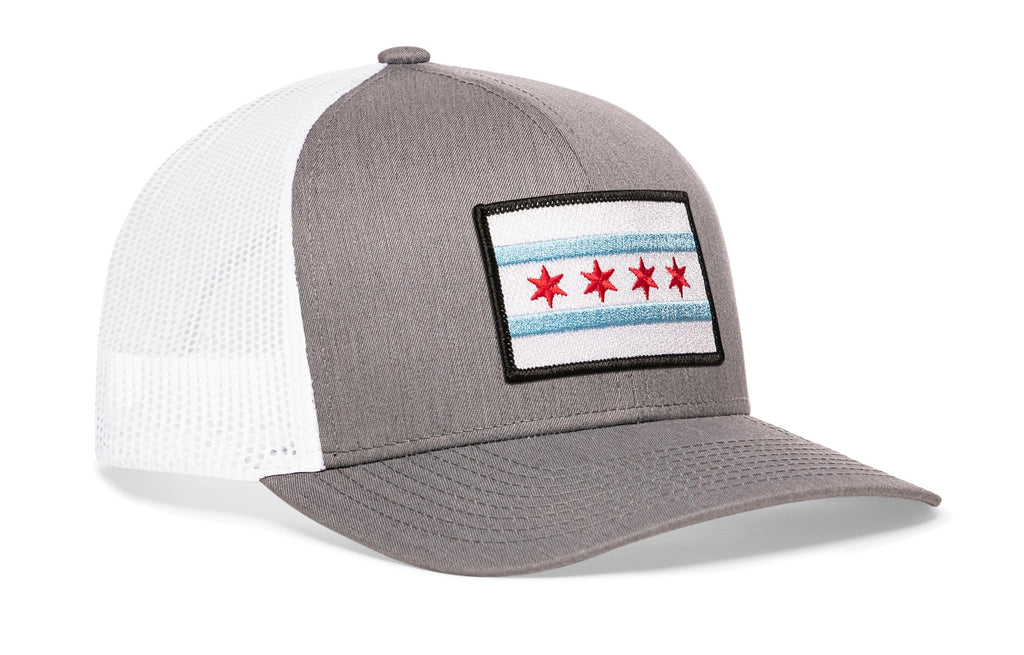 Chicago Flag Trucker Hat  |  City Snapback