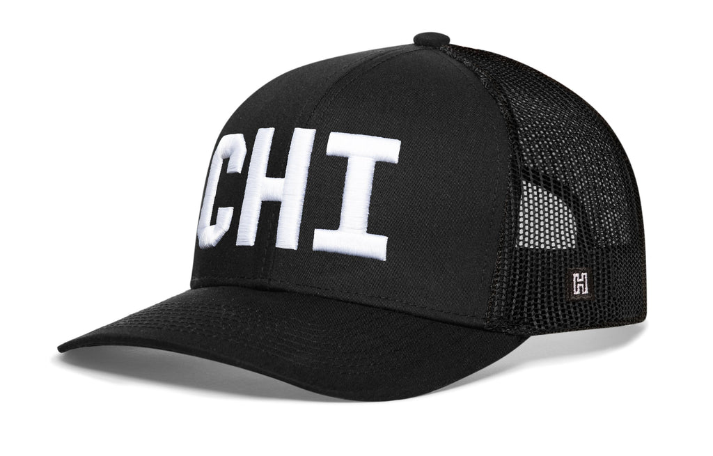 Chicago Trucker Hat  |  CHI Block Snapback