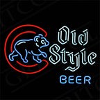 Chicago Cubs Old Style Beer Neon Signs Light