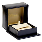 Chopard Classic Rose Gold PVD Steel & Black Lacquer Mens Cufflinks 95014-0081