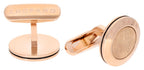 Chopard Classic Rose Gold PVD Steel Mens Cufflinks 95014-0087