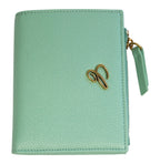 Chopard Happy Sport Medium Mint Green Leather Womens Wallet 95015-0589