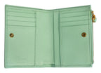 Chopard Happy Sport Medium Mint Green Leather Womens Wallet 95015-0589