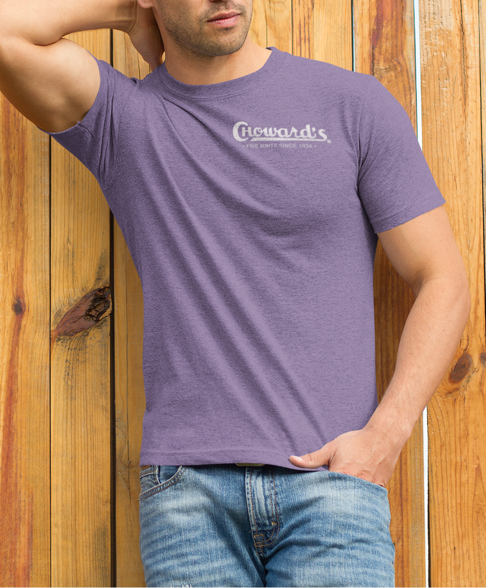 Choward's® Violet Fine Mints Since 1934 Tee - Vintage Candy Unisex Graphic T-Shirt