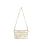 Christian Dior Canvas Diorcamp Messenger in White Gold