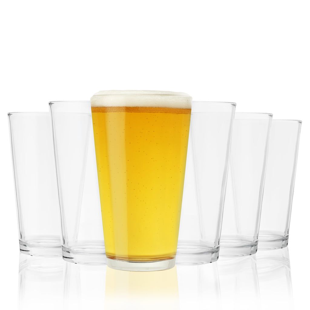 Pint Glasses Set of 6