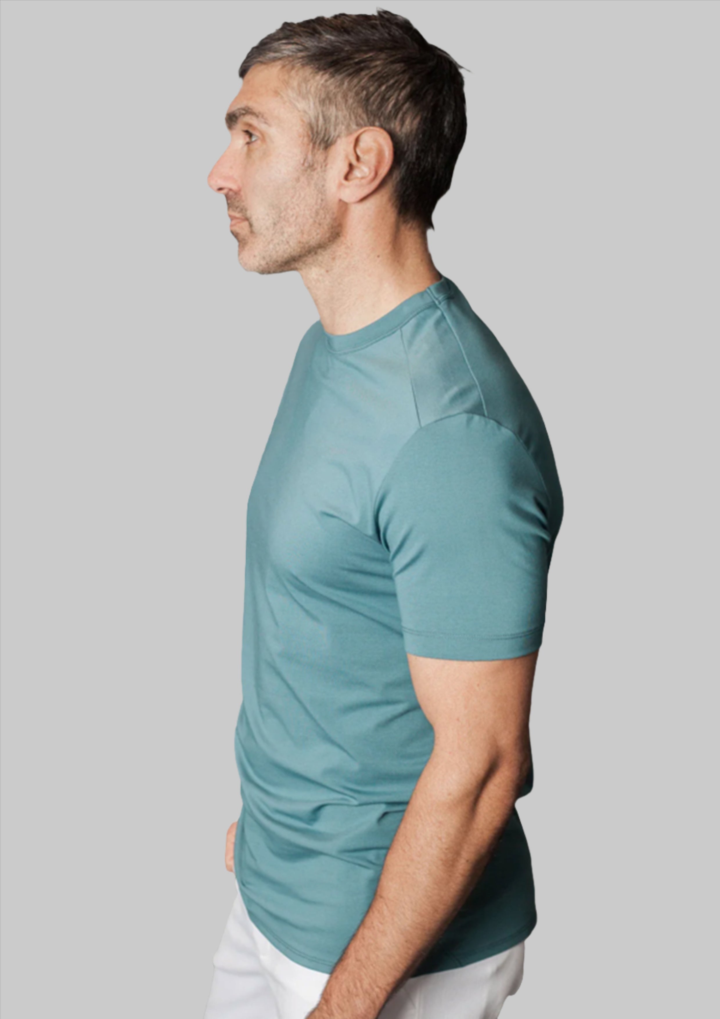 Buki Cinqo Tech Tee - Blue Grey