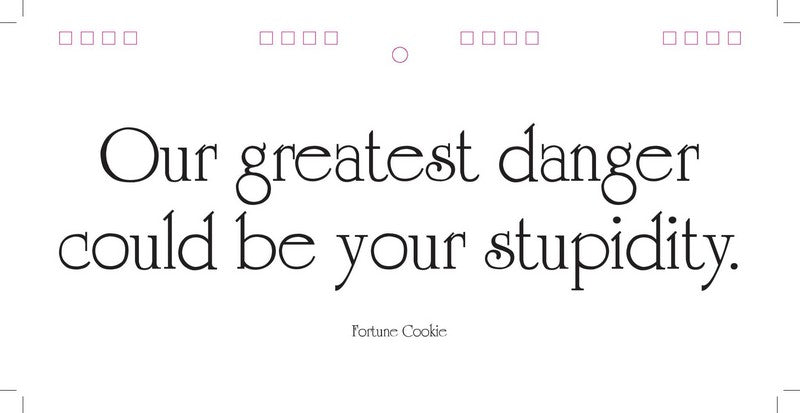 CLASSIC INSULTS Desk Spiral Flip Book - Funny Office Message Table Signs