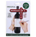 5-Pack Crossword Puzzle Wine Bottle Labels Unique Gift & Bottle Decor Idea
