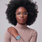 NCMPRBL Elevate Link Denim Blue Swiss Movement Watch 42MM