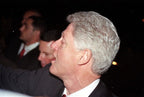 President Bill Clinton & Wife Hillary Signed Framed Photo Display JSA JSA