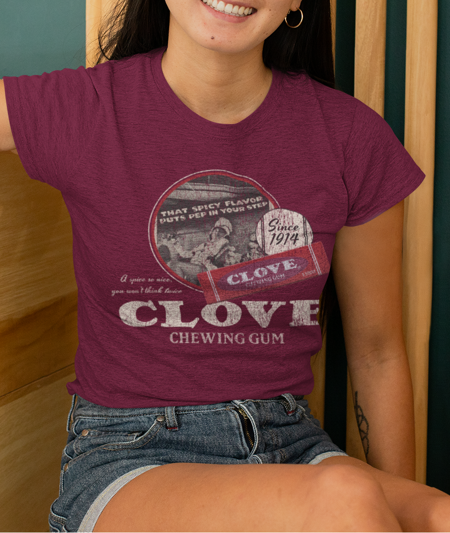 Clove Gum A Spice So Nice Tee – Vintage Chewing Gum Unisex Graphic T-Shirt | Retro Candy Apparel