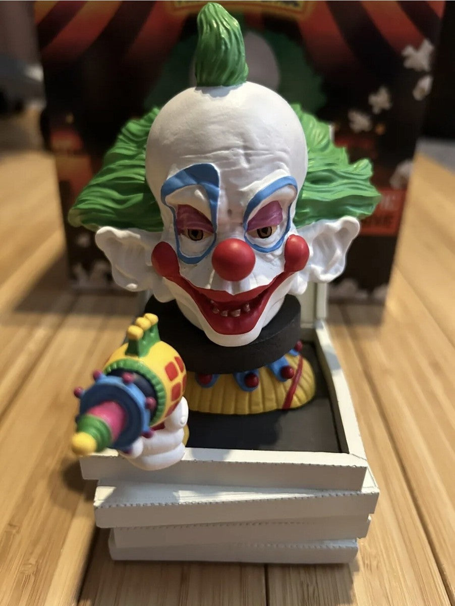 Killer Klowns 🤡 Shorty in Pizza Box Bobblehead Statue Figure | Royal Bobbles