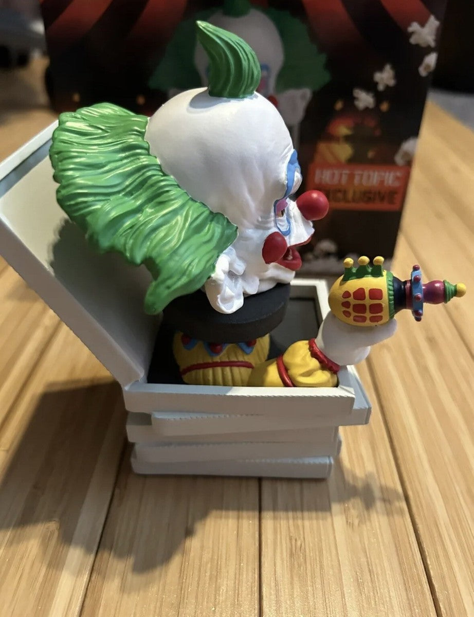 Killer Klowns 🤡 Shorty in Pizza Box Bobblehead Statue Figure | Royal Bobbles