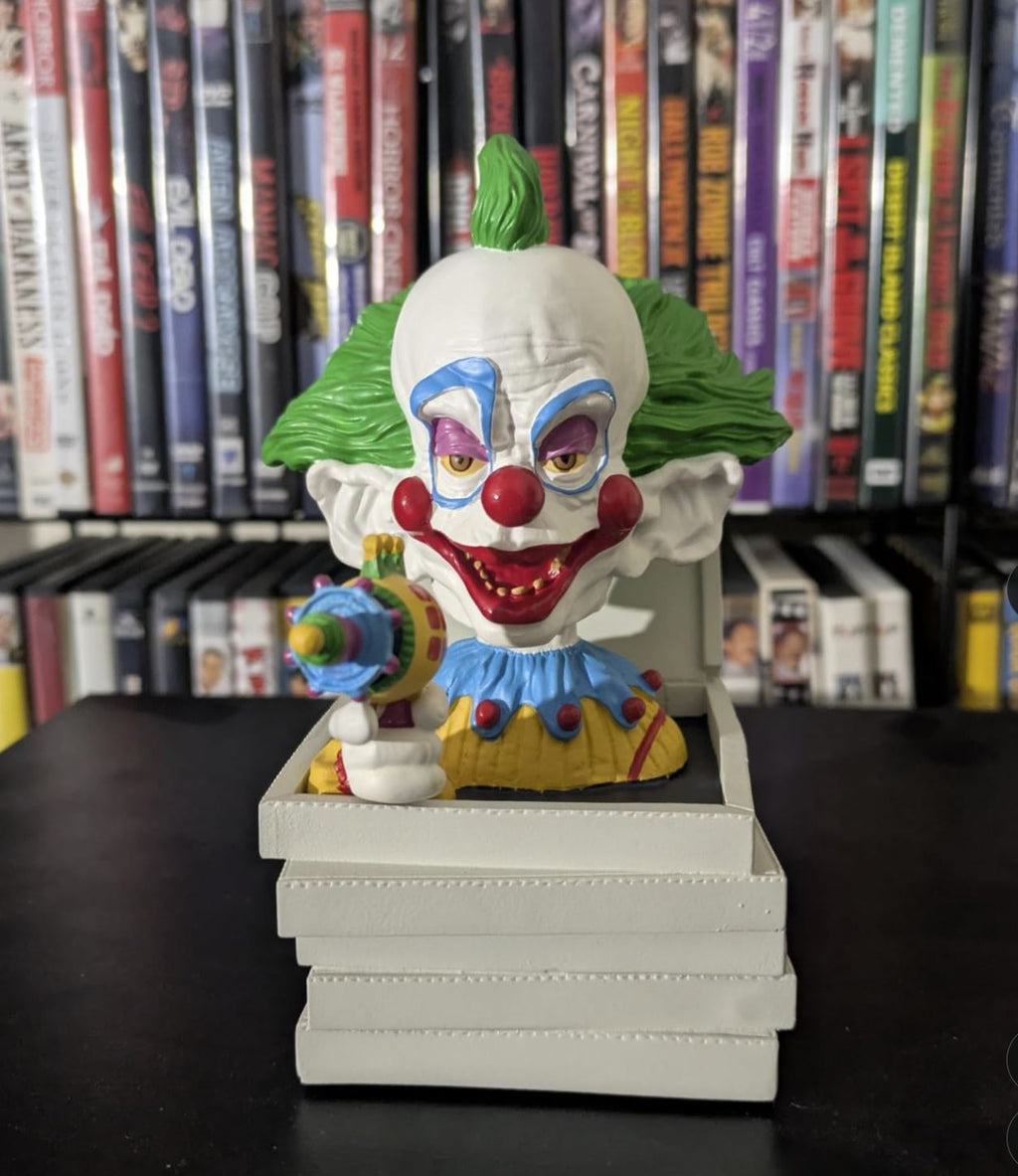 Killer Klowns 🤡 Shorty in Pizza Box Bobblehead Statue Figure | Royal Bobbles