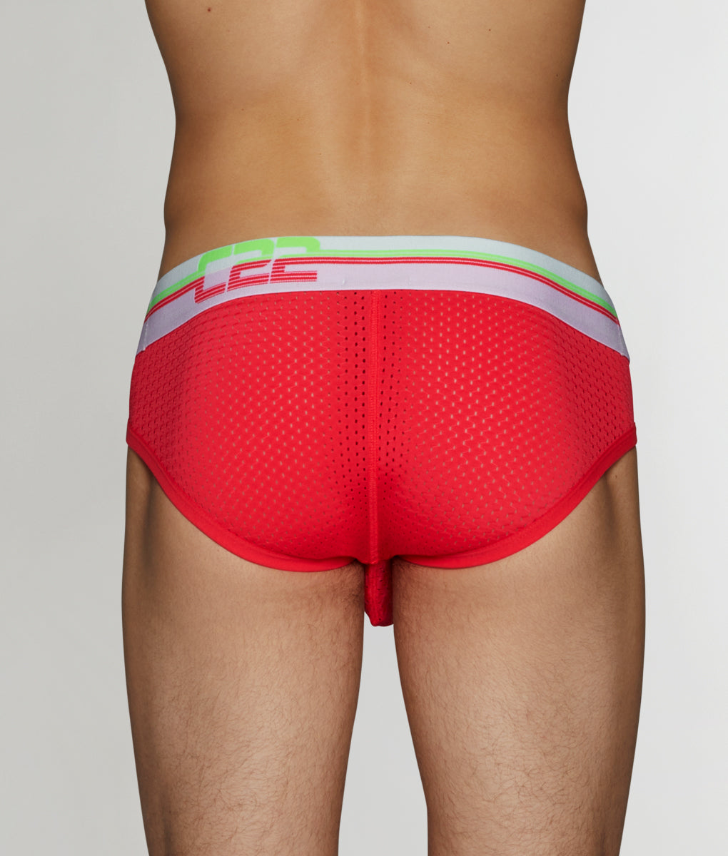 CODE 22 Neon Mesh Brief