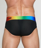 CODE 22 Pride Mesh Brief