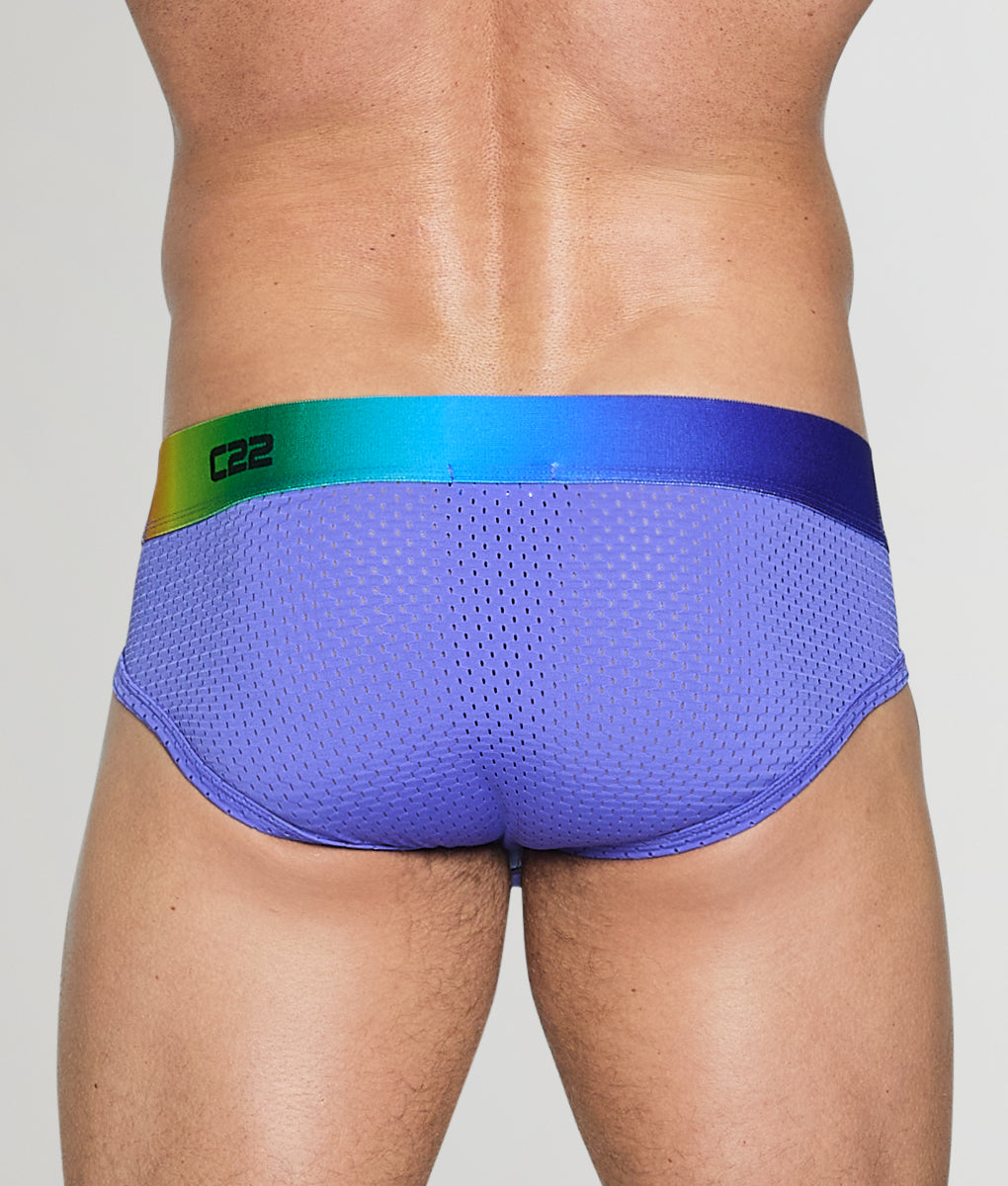 CODE 22 Pride Mesh Brief