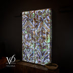 Exotic Mosaic Fluorite Crystal Wall Panels