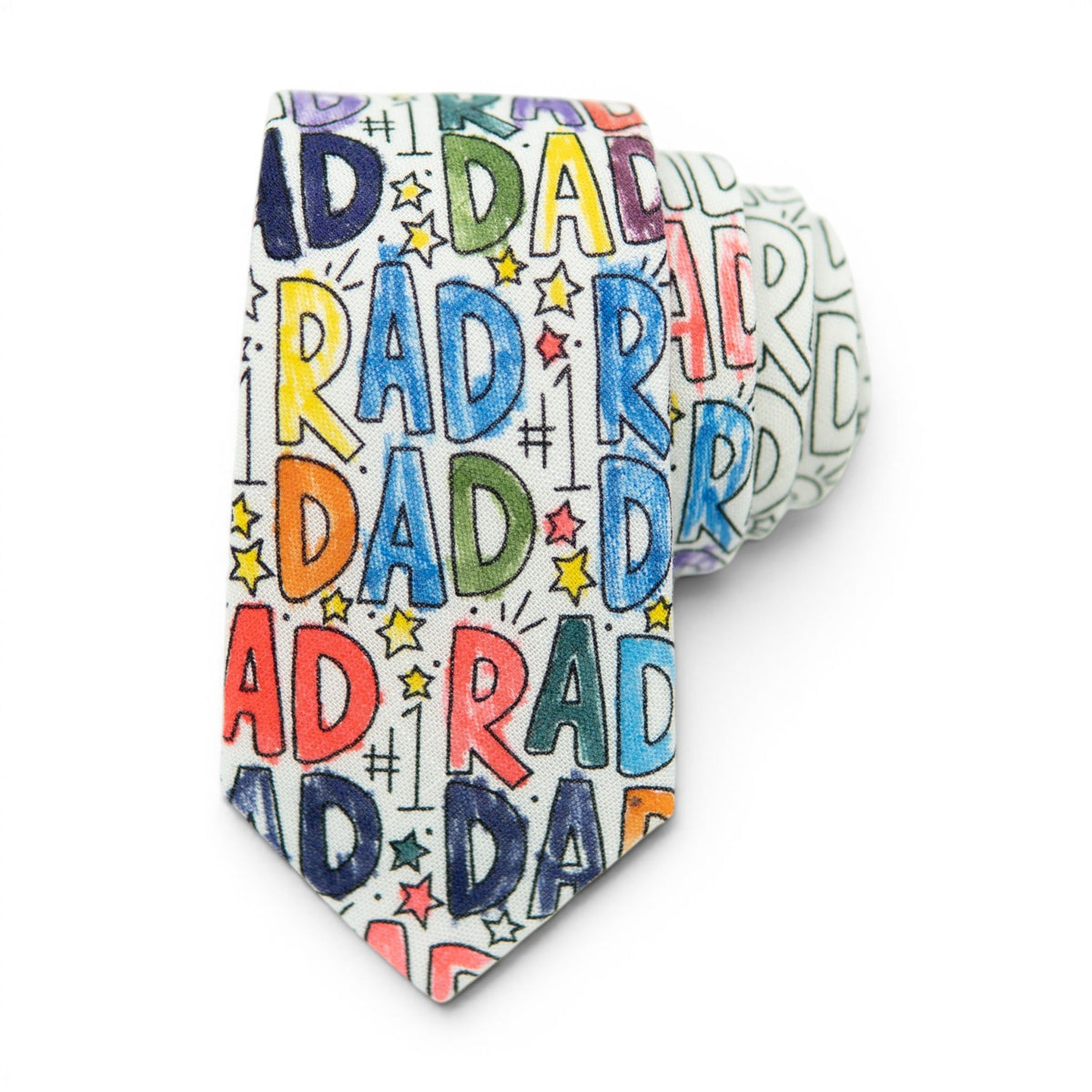 Rad Dad Coloring Tie