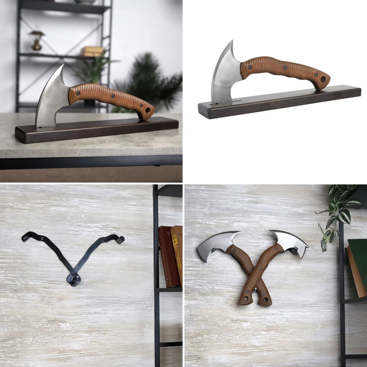 Compact tomahawk "Balor" with polymer composite handle