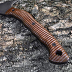 Compact tomahawk "Mingan" with polymer composite handle
