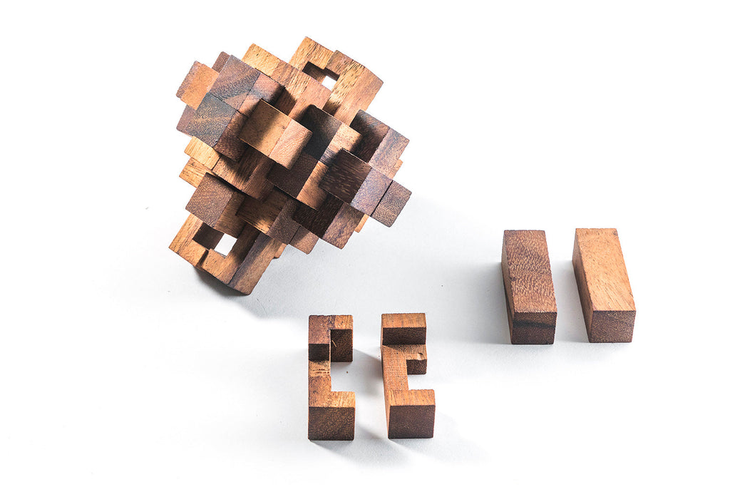 Construct Puzzle - Interlocking 24 piece Burr Puzzle