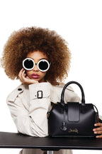 Convertible Executive Leather Bag MINI in Black