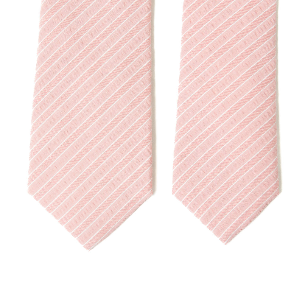 Coral Stripe - Men's Tie