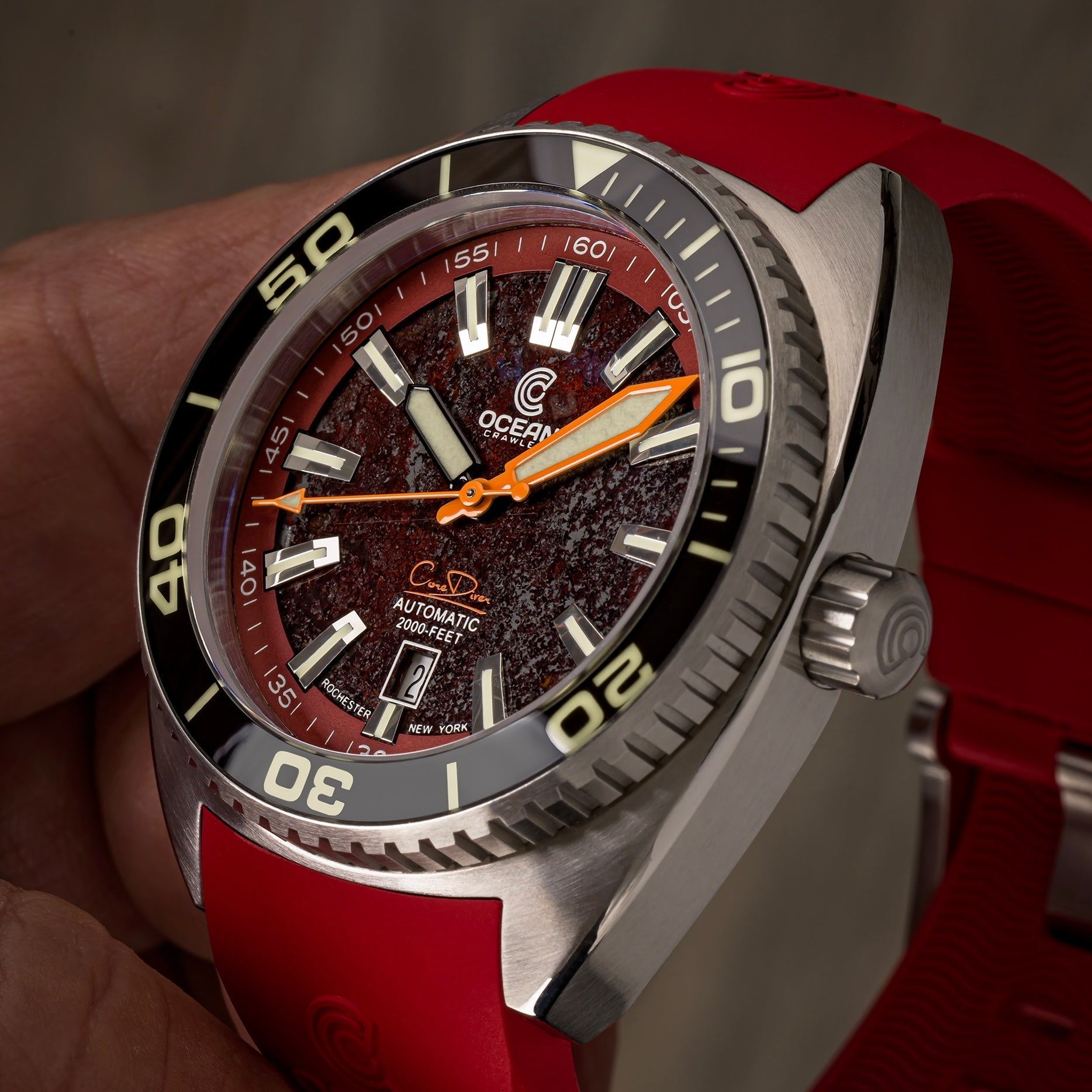 Core Diver - Rubellite Edition - 2 Straps Included!