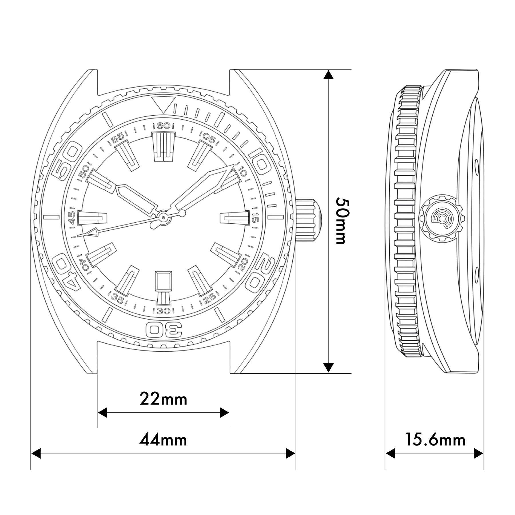 Decompression Timer - Black - Core Diver