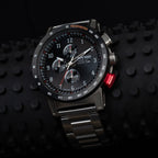 CR-01 - Chrono Watch with Metal Bracelet
