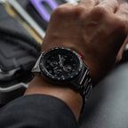 CR-01 - Chrono Watch with Metal Bracelet