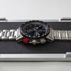 CR-01 - Chrono Watch with Metal Bracelet