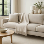 100% Cashmere Throw Blanket - 54"x60"