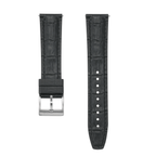 Croc Rubber - Black with Black