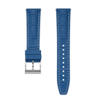 Croc Rubber - Blue with White