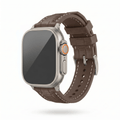 Croc Rubber - For Apple Watch ULTRA - Brown with White