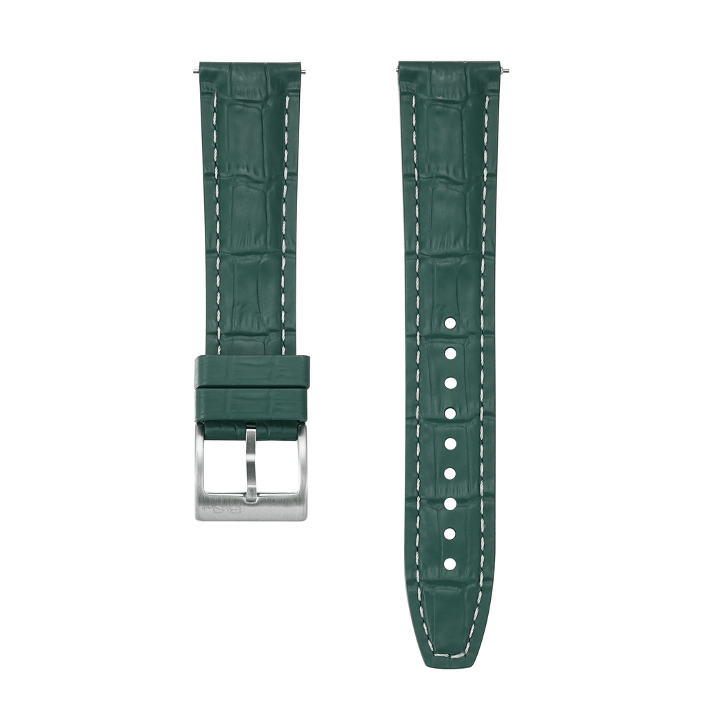 Croc Rubber - Green with White